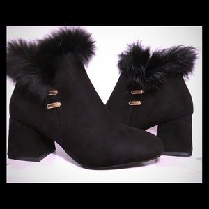 Black Bootie. Women size 6 / Big kid size 4.5. New